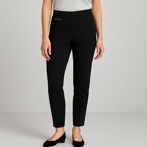 Ellen Tracy‎ Black Slim Ankle Dress Pants